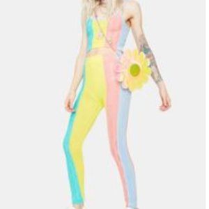 Rainbow Haze Colorblock Knit Dolls Kill set